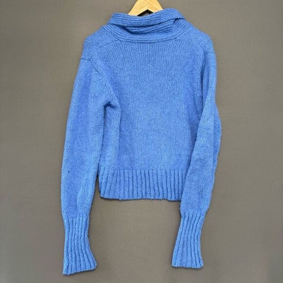 Columbia Women’s Blue Knit Sweater Size XL Acrylic Blend - Picture 5 of 11